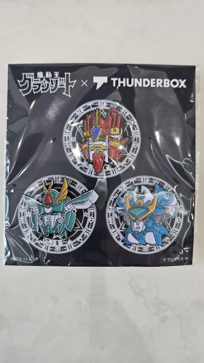 노멀 그랑죠, 피닉스, 포세이돈 핀뱃지(THUNDERBOX 콜라보)