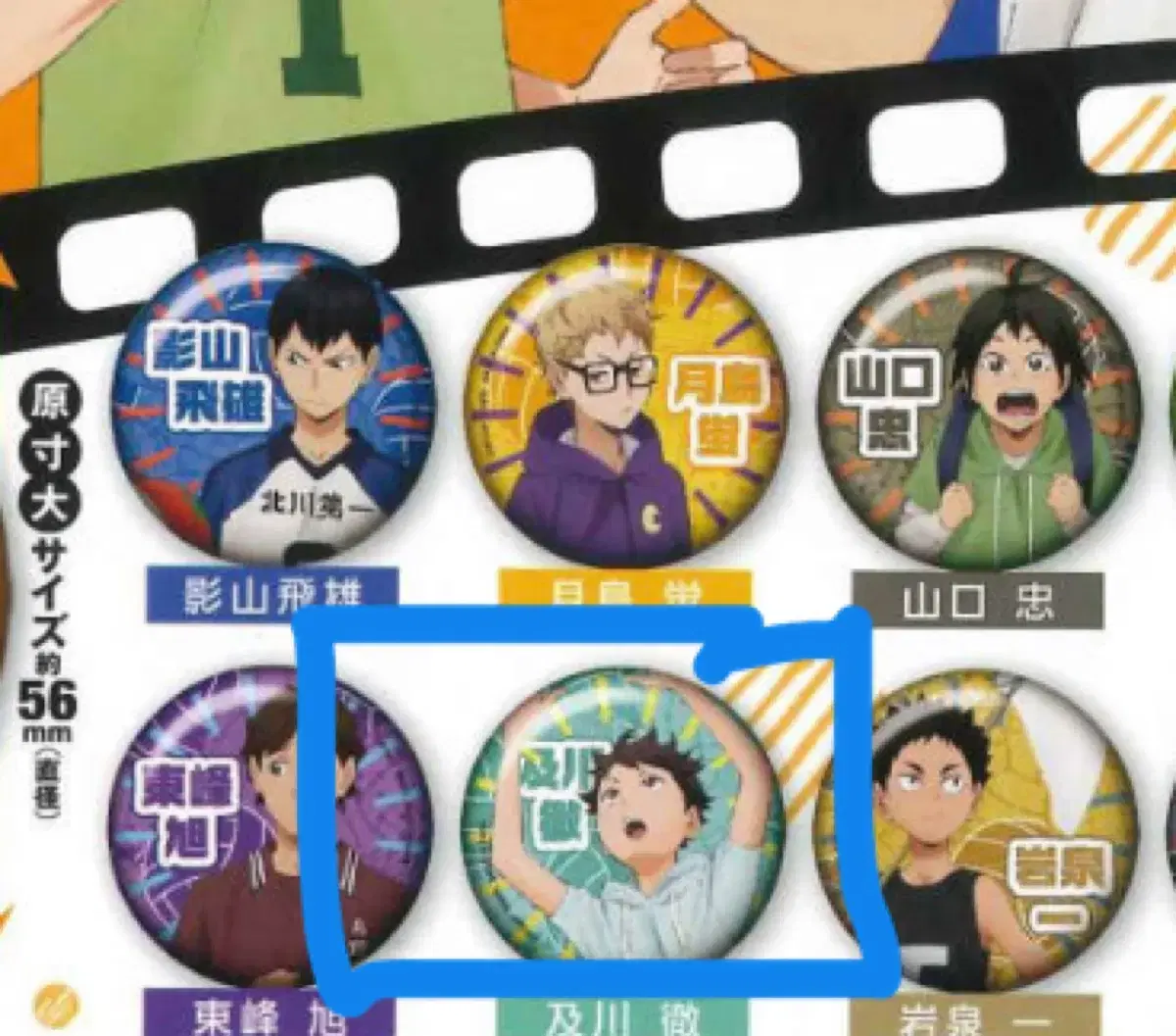Haikyu!! Memories Shinee Can Badge / Oikawa