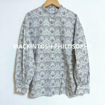 MACKINTOSH PHILOSOPHY 매킨토시 꽃무늬 블라우스