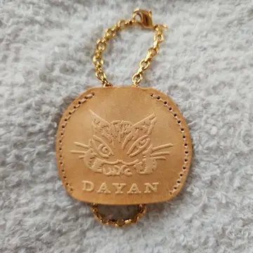 DAYAN 고양이 디자인 가죽 키링