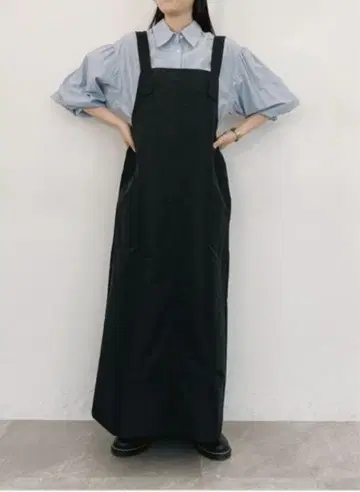 니코앤드 타마무시 벌룬 맥시 오버롤 스커트 L 사이즈
