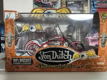 Von Dutch Lowrow 1:18 다이캐스트 바이크