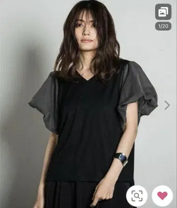 MAYSON GREY 스트라이프 트위스트 벌룬 풀오버