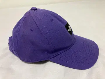 THE NORTH FACE 스퀘어 로고 캡 파랑 보라색 (새상품급)