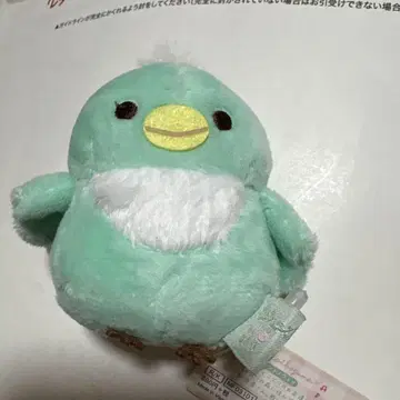 리락쿠마 민트 노코토리 테노리 봉제 인형