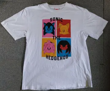 만화 도비 빔즈 티셔츠 XL SONIC THE HEDGEHOG 콜라보