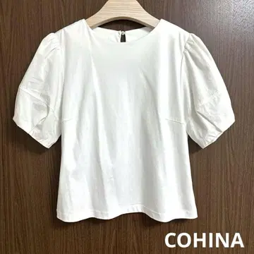 새상품급 COHINA 코히나 상의 티셔츠