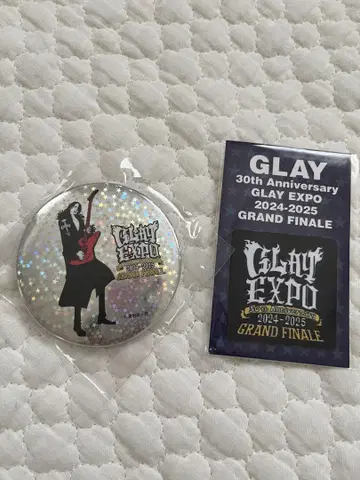 GLAY EXPO 랜덤 굿즈 캔 배치 TAKURO 스마트폰 클리너