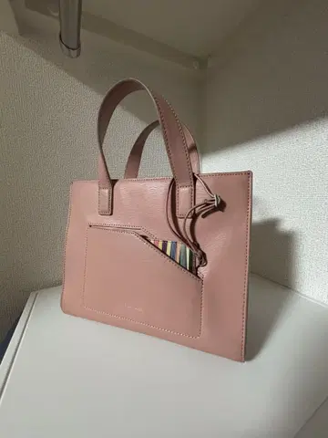 폴 스미스 PaulSmith 핑크 가죽 핸드백