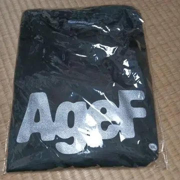 Age Factory glitter 티셔츠 블랙/2XL 사이즈