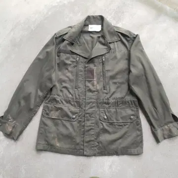 프랑스 군 80s 필드 자켓 올리브 그린 밀리터리 자켓