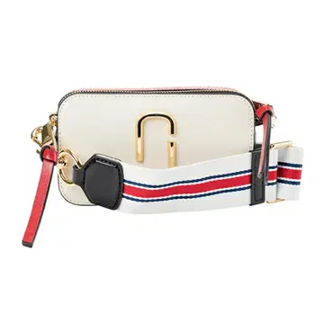 Marc Jacobs 숄더백 화이트/레드