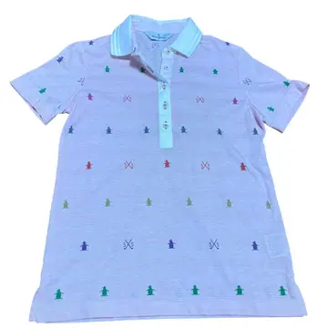 Munsingwear 먼싱웨어 자수 피케 셔츠 M 사이즈