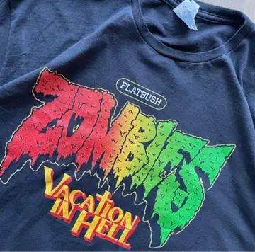 flatbushzombies 힙합 랩 티셔츠 양면 XL 랩 T