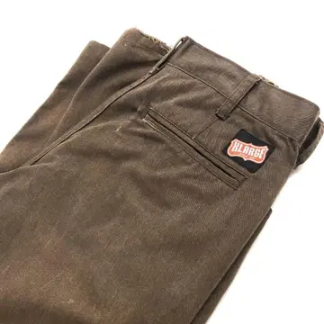 XLARGE W32L28 워크 팬츠 브라운 남성용 M