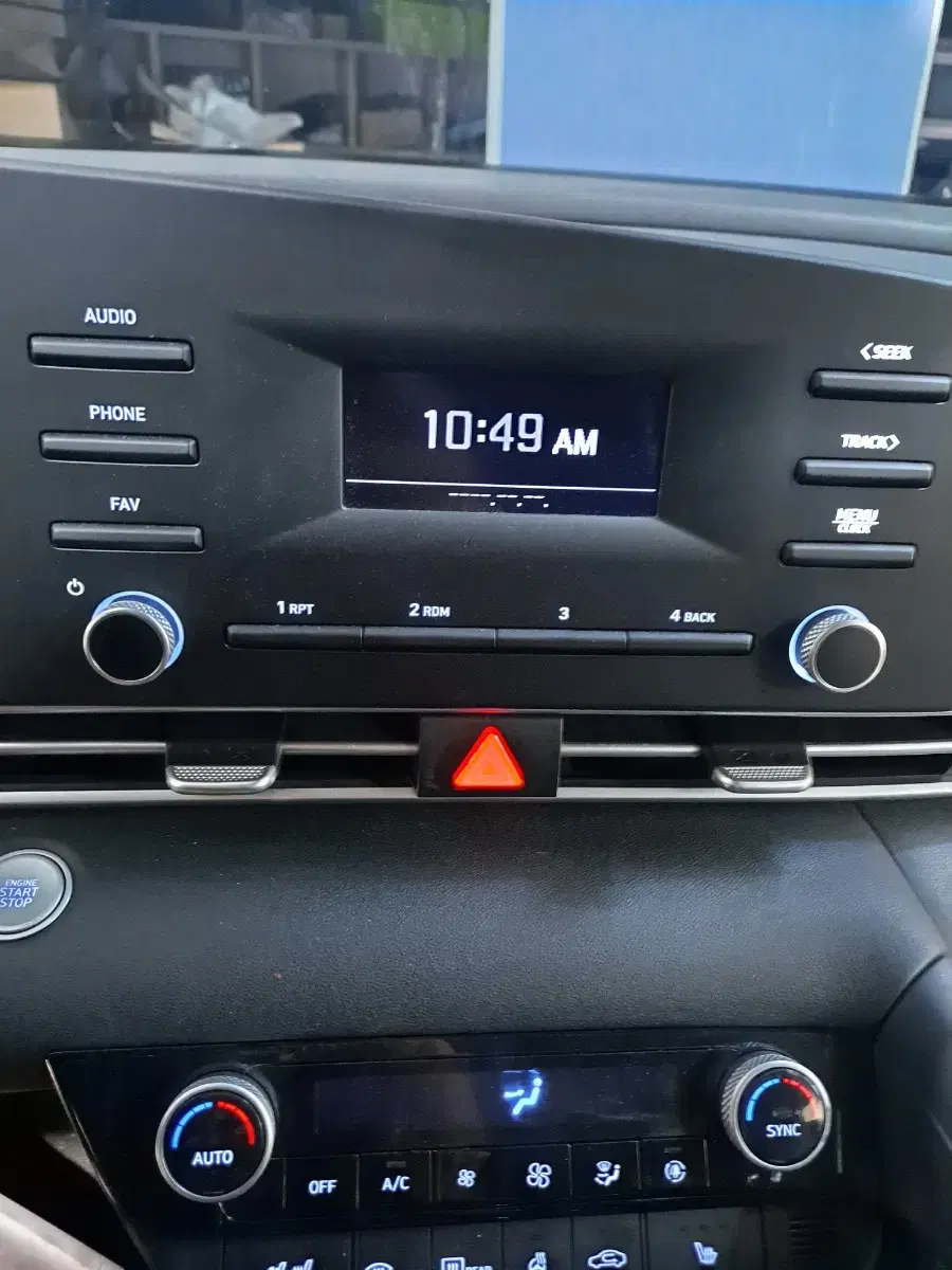 Hyundai Avante genuine audio