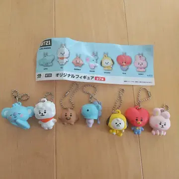 쿠라스시 BTS 키링 7개 세트