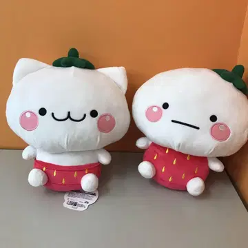 SHIROMARU 시로마루 이치고 변신 BIG 봉제 인형 전 2종 세트