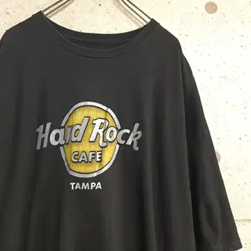 Hard Rock CAFE/USED 프린트 티셔츠/TAMPA/탬파