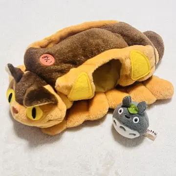 이웃집 토토로 고양이 버스 집 봉제 인형 S