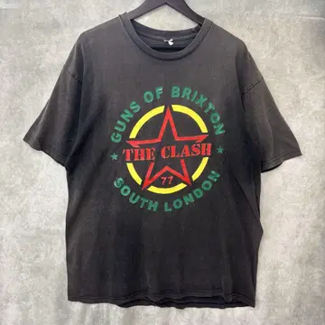 The Clash Guns Of Brixton 레게 티셔츠 XL