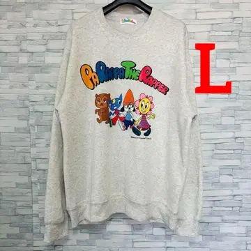 파라파라파퍼 트레이닝복 맨투맨 스티커 포함 L
