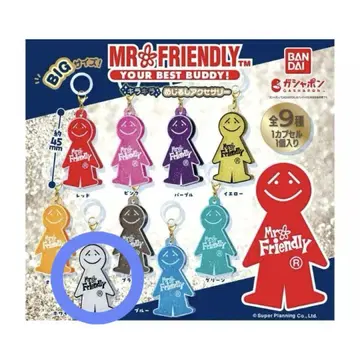 MR.FRIENDLY 반짝이는 메지루시 액세서리 HANA YURI 화이트