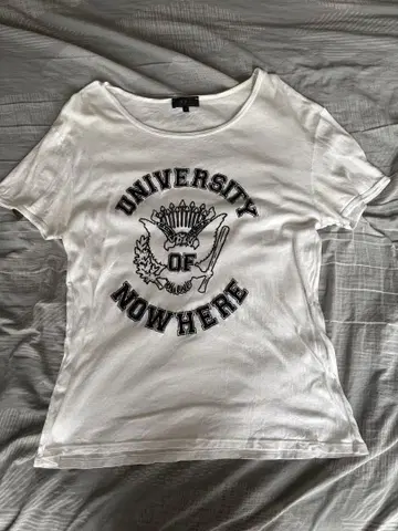 아페쎄 티셔츠 사이즈 3 UNIVERSITY OF NOWHERE