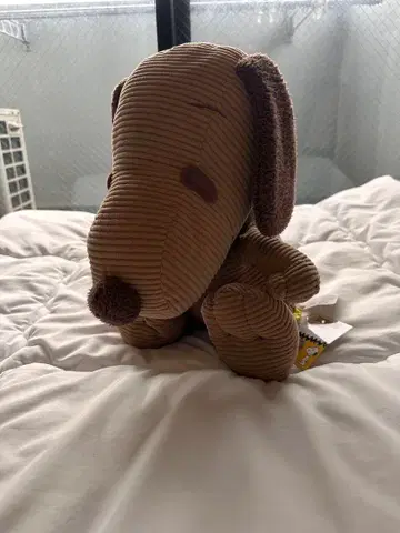 스누피 봉제 인형 코듀로이