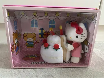2000년 헬로키티 생일 봉제 인형 빈티지