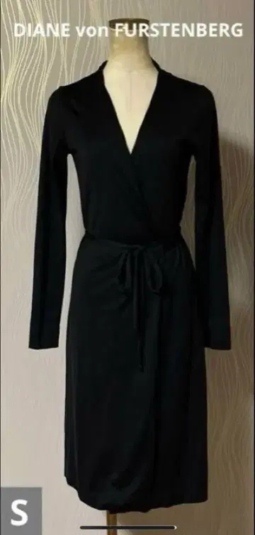 DIANE von FURSTENBERG 실크 혼방 랩 원피스