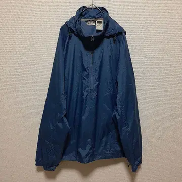 엘엘빈 하프 지퍼 아노락 후드티 90s