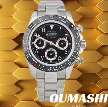 OUMASHI 크로노그래프 손목시계 쿼츠 vk63