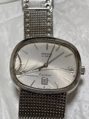 RADO Custom 쿼츠 시계 정크 제품