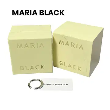 MARIA BLACK 마리아 블랙 귀걸이 실버 Disrupted22