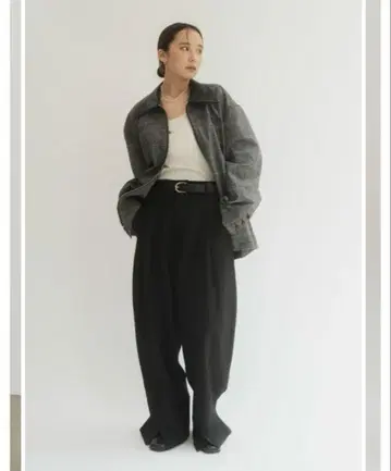 Knuth Marf / 앞쪽 슬릿 팬츠