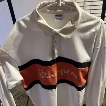 챔피온 XLARGE 콜라보 화이트/오렌지/네이비