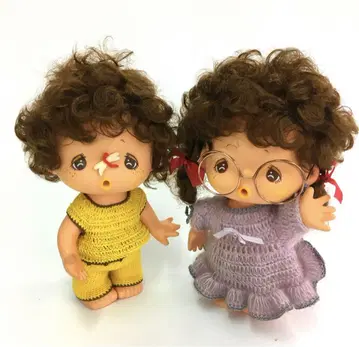 쇼와 레트로 소프트 비닐 인형 꿈꾸는 러브짱 코에 잠자리 앤티크