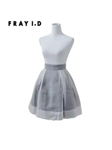 FRAY I.D 프레이 아이디 튤 볼륨 플레어 미니 스커트