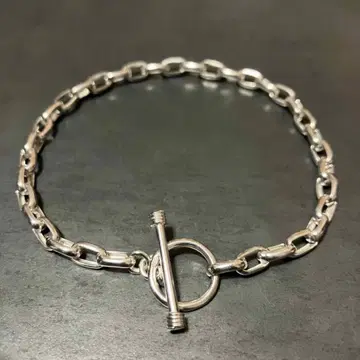 SILVER925 OVAL MANTEL BRACELET/실버/블레스
