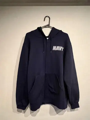 USNAVY 풀 집업 후드티