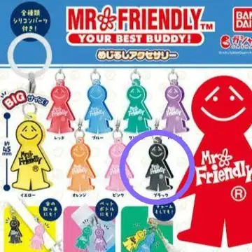 MR.FRIENDLY 미스터 프렌들리 반짝반짝 메지루시 액세서리