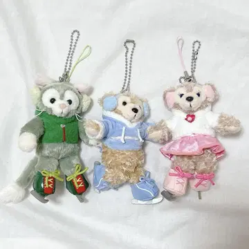닷피 베리 멜리 스노우 타임 스트랩 봉제 인형 스케이트
