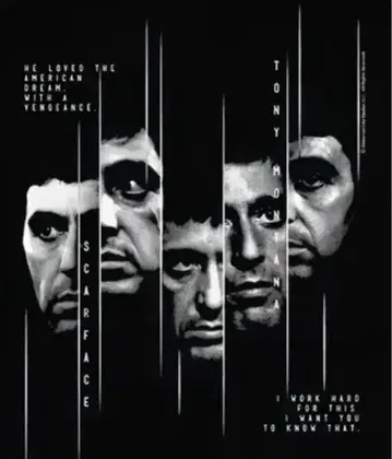 스카페이스 티셔츠 Scarface 브라이언 드 팔마 알 파치노