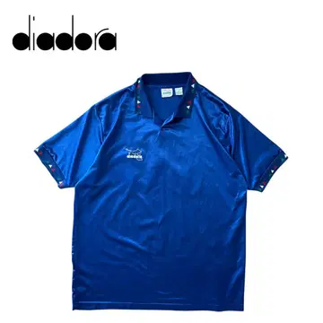 DIADORA 디아도라 90s~ 게임 셔츠 카라 부착 이탈리아