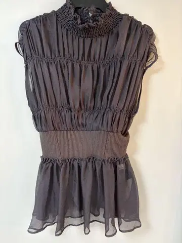 Lily Brown 다크 그레이 라메 믹스 프리 사이즈