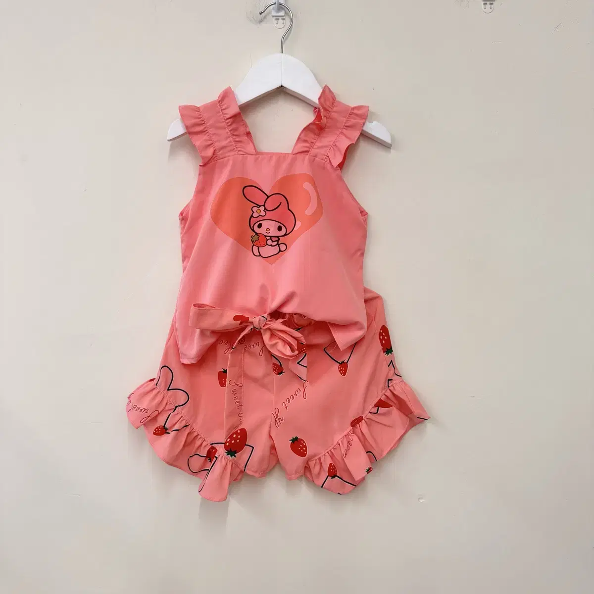 (90-100) Handmade My Melody Homewear Set m