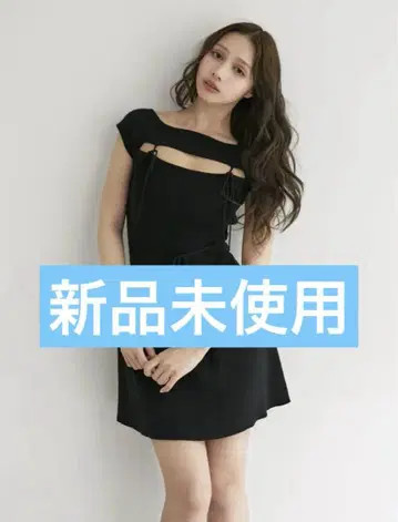 andmary 앤드 마리 Bebe mini dress 블랙 black
