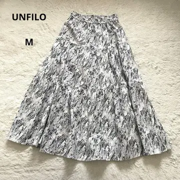 안피로 발수 UV 차단 샤카라쿠 스트레치 티어드 스커트