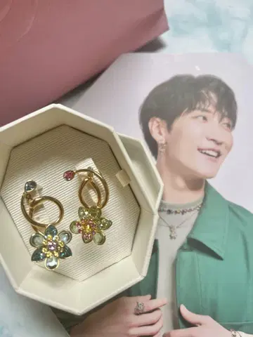 SWAROVSKI 와타나베 쇼타 씨 앰버서더 Idyglia 귀걸이